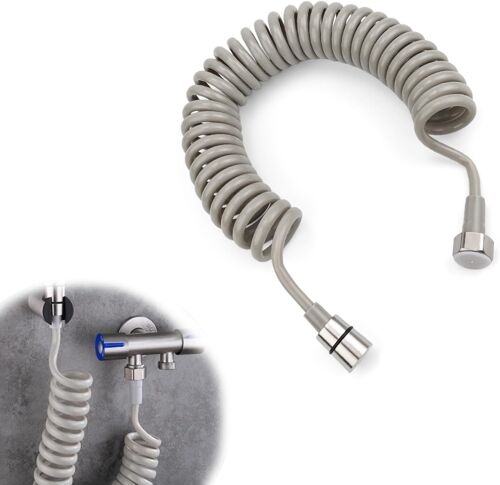 5 m Douchette WcAcier Inoxydable Flexible DoucheTuyau Douchepour Douchettes à MainDouchettes de Robinet ÉvierPistolets PulvéRisation Baignoire