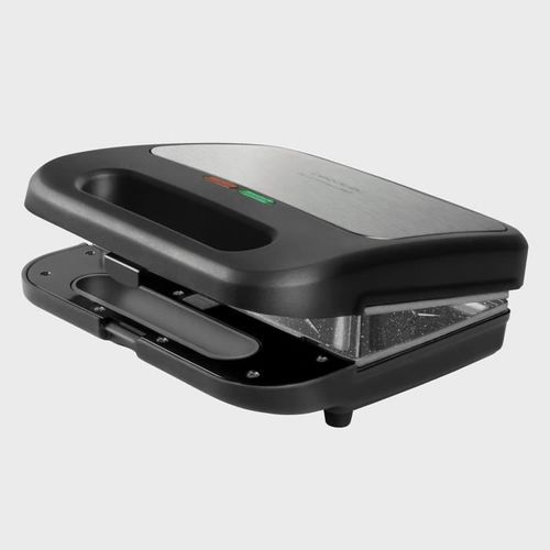 Appareil À Sandwiches 3 En 1 800w Gris Noir