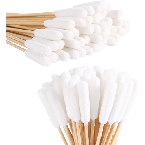 Kalanka-200 Pièces Coton Tige Chien, Long Coton Tige Animaux Coton Tige Pour Nettoyage Et L'hygiène Des Oreilles Des Animaux De Compagnie 