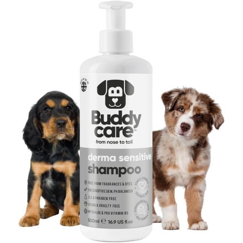 Kalanka-Shampooing Dermo-Sensible Par - Shampooing Pour Chiens À Peau Sensible - Avec De L'aloe Vera Et De La Provitamine B5 (500ml)