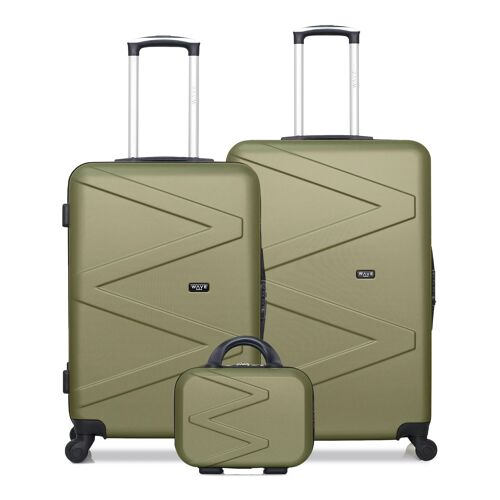 WAVE PARIS - Lot de 2 - Valise weekend et valise cabine AMAZONE