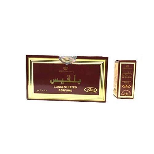 Pack De 12 Musc Parfum Al Rehab Balkis 3ml 100% Huile 