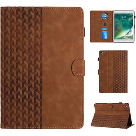 Coque Pour Ipad 6ème/5ème Génération 9.7"" 2018/2017, Ipad Air 2 / Ipad Air Housse De Protection Étui À Rabat Avec Veille/Réveil Automatique Coque Tablette Pour Ipad 6/5 Gen, Marron
