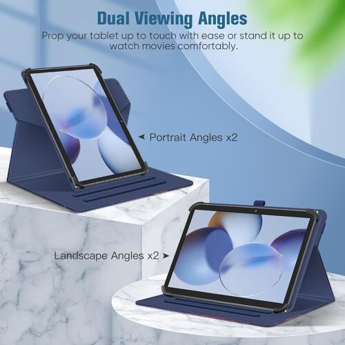 Coque Universelle pour Tablette 10 Pouces (9""-10.4"" /10.5"" / 10.9"" / 11""), Coque Rotative à 360° pour Tablette TECLAST, Blackview, YESTEL, YOTOPT, OSCAL etc, Galaxie