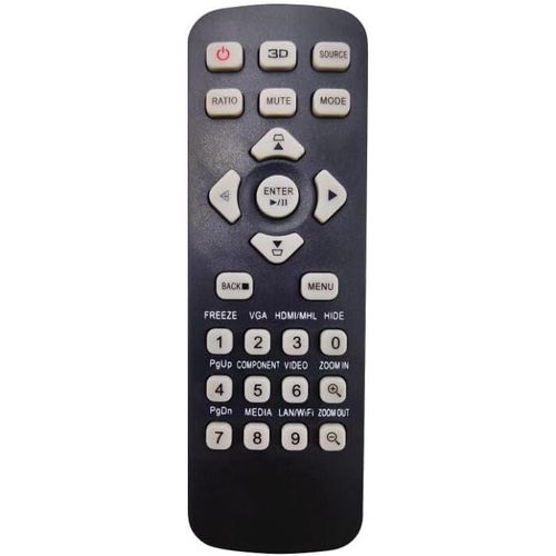 T-2501 Télécommande Pour Acer Vidéoprojecteur H6521Abd H6522Abd H6521Bd H6512Bd+ H6522Bd H6540Bd H6545Bd X1123Hg X1126Ah X118 X1186G X118Ah X118H X118Hg X1223Hg X1226Ah X128