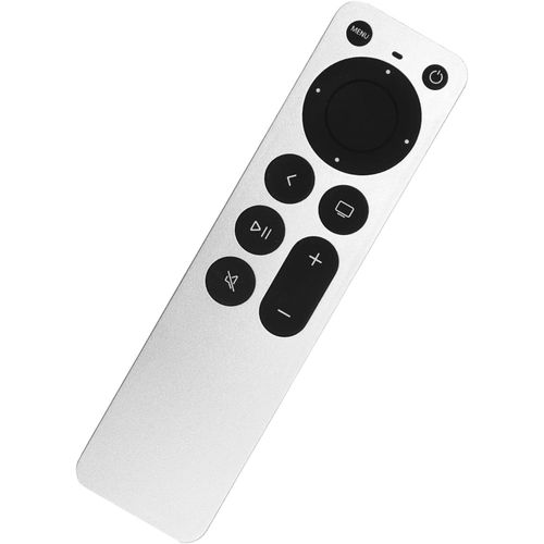 Télécommande de Remplacement pour Apple TV 4K/ Gen 1 2 3 4 / HD Modèles A1218,A1842,A1625,A1427,A1469,A2169,A1378,Nouvelle télécommande Apple,Télécommande Universelle Apple TV