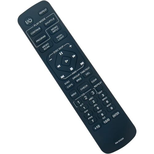 RM-DX220 Télécommande de rechange pour lecteur CD Sony RMDX220 CDPCX235 CDPCX681 CDPX200 CDPX205 CDP-CX70ES RM-DX250 RM-DX200 RM-DX220