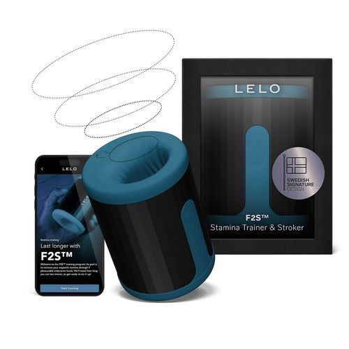 Masturbateur Coach D'endurance F2s Bleu - Lelo - Bleu