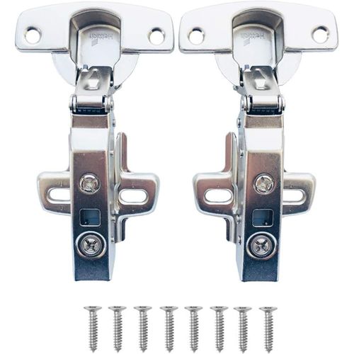 ASFASFq-Sensys 8645i TH52 110 Degré Complètement en Applique Charnieres Standard avec Amortisseur Mécanisme de Fermeture Automatique 9071205 Charnière pour Armoires de Porte Cuisine Lot de 2