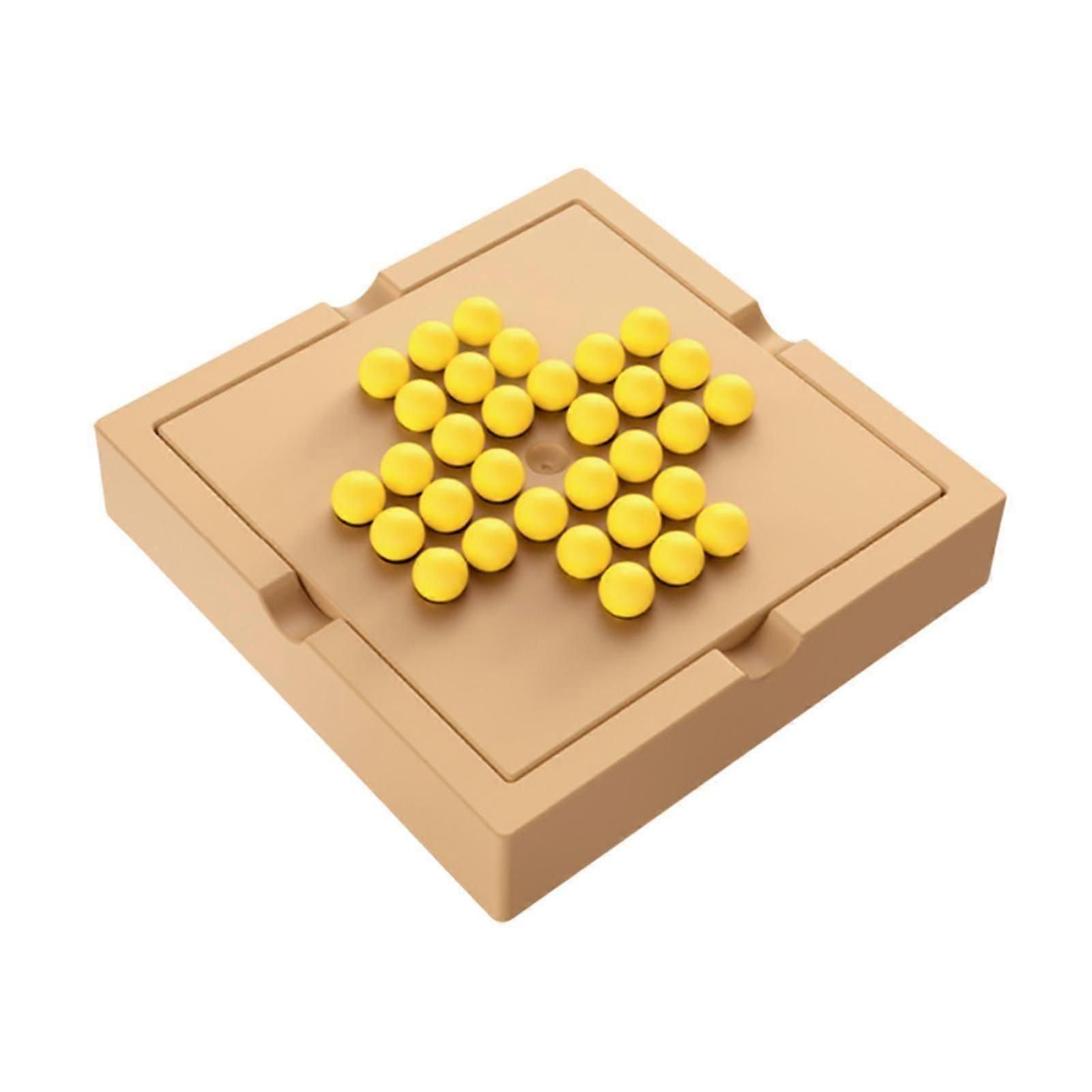 Ajuny Jeu De Société Classique En Bois Avec Billes En Verre Fabriqu A La Main 305 Cm Amz B09hkdcrqf