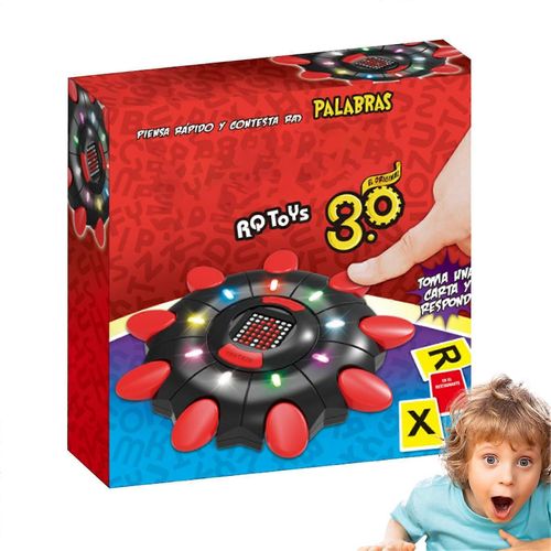 Jeu De Société Crâne, Jeu D'affrontement Familial, Jeu De Société Avec Mots De L'alphabet, Jeu De Cartes Portable Interactif, Plateau D'assiettes De L'alphabet, Jouet Éducatif Pour Tous Les Âges