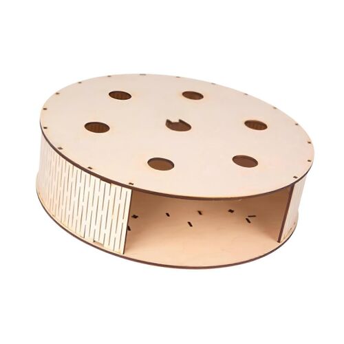 Jeu De Société Amusant Et Éducatif Pour Chat, Puzzle, Exercice, Entraînement, Labyrinthe En Bois