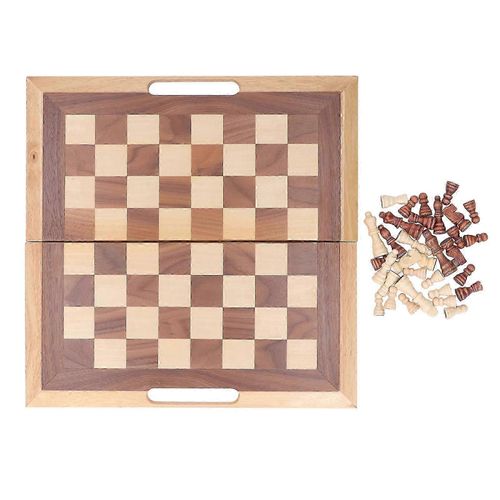 Jeu De Dames En Bois 2025, Jeu D'échecs Décoratif Pour La Croissance Intellectuelle Et La Logique, Pour Enfants Et Adultes
