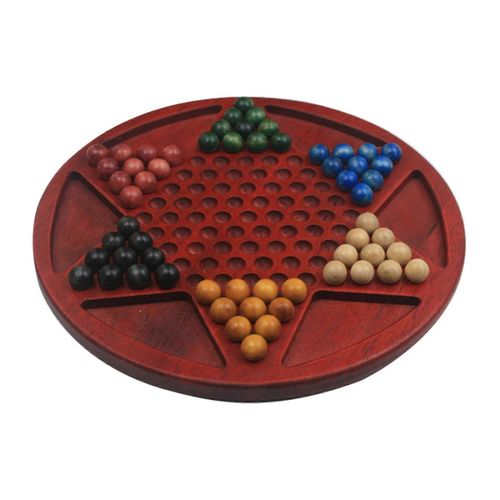 Jeu De Dames Chinoises 6 Billes Colorées Collections Fêtes Famille Pour Enfants Adultes