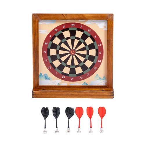 Cible de fléchettes magnétique pour enfants et adultes, jeu de fléchettes recto verso pour le tir en boîte de nuit en intérieur, jeu de compétition