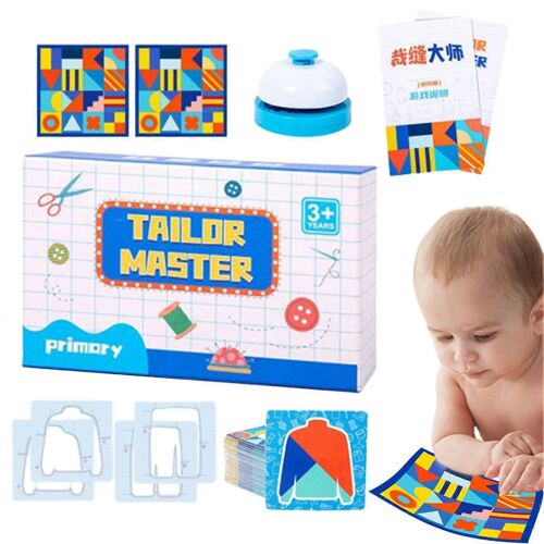 Jeu de correspondance des couleurs, jeu d'éveil en tissu, jouet éducatif, développement de la réflexion, coordination ?il-main, 40 cartes à jouer pour enfants