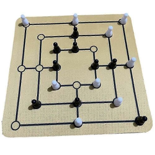 Jeu D'échecs Et De Dames De Voyage Pour Fêtes Et Pique-Niques - Parfait Pour Jouer En Déplacement