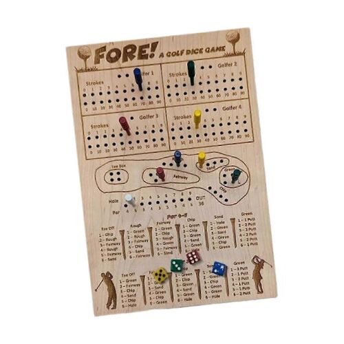 Jeu De Société De Dés De Golf, Entraînement À La Pensée Logique, Jeu De Puzzle Amusant Pour Enfants