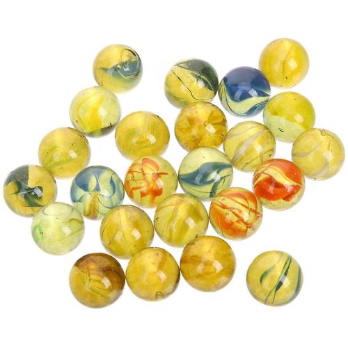 1 sac de billes de verre vintage de remplacement pour jeu amusant