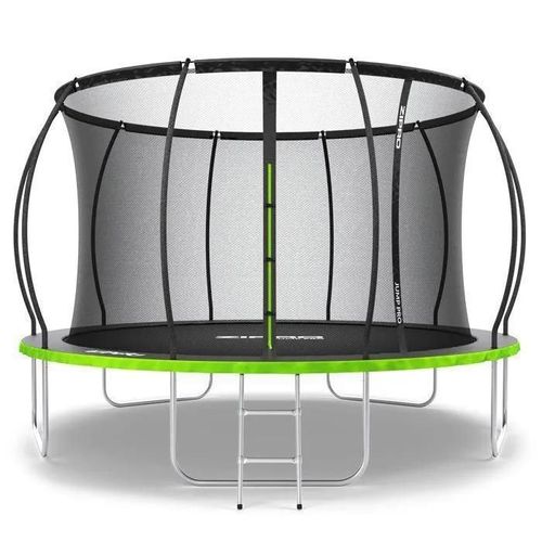 Zipro Jump Pro Premium Trampoline De Jardin Avec Filet De Sécurité Et Échelle 12ft 374 Cm