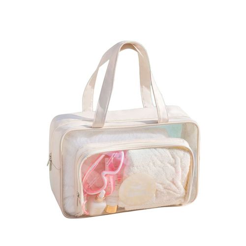 Sac de piscine sac de natation week-end sac de bain de douche cloison de séparation sèche-humide trousse de toilette Portable sacs de natation imperméables en PVC