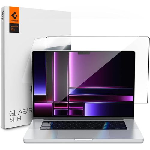 Glas.Tr Slim Verre Trempé Pour Macbook Pro 16 Pouces (M4 Pro / M4 Pro Max / M3 Series / M2 Series / M1 Series), Couverture Complète, Extreme Résistant Aux Rayures, Ultra Claire[POU6264380]