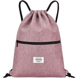 Kalanka-5.5l Sac À Cordon De Yoga Impermeable En Oxford Sac De Gym À Cordelette Étanche Ultra-Léger Pliable Sac À Dos À Cordon Pour Sport Ecole Natation Piscine Plage Camping Voyage