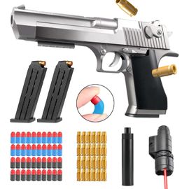 ERYI-Pistolet Jouet Avec Balles Souples, Eva Mousse Blaster, Chargeur Éjectable Pour Enfants 12+ Ans