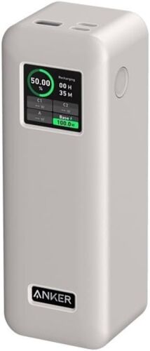 Coque Compatible avec Anker Prime 27650mAH 250W Power Bank, Étanche à la Poussière, Anti-Chute, Silicone Étui de Protection Compatible avec Anker Prime 27650mAH 250W Power Bank. Noir