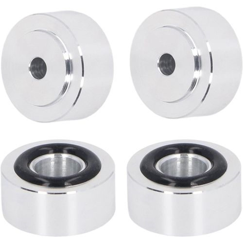 KALANKA-4 Pcs Platine Pieds, Aluminium Platine Isolation Pieds Stand Haut-parleurs Spikes Pads Audio, Absorption des Chocs Haut-Parleur Isolation Pieds pour HiFi Amplificateur,
