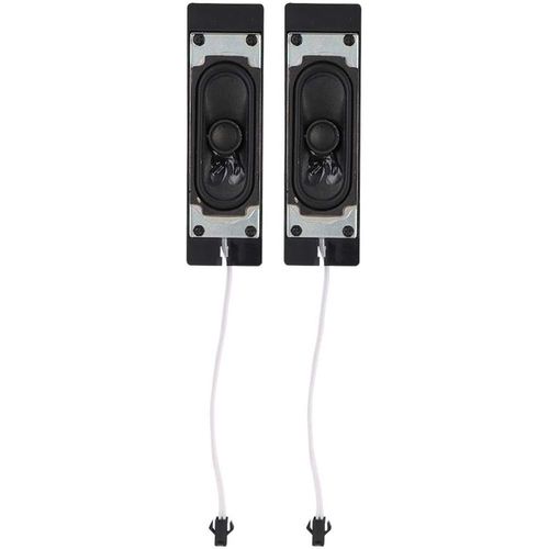 KALANKA-2Pcs 8 Ohm 10W TV Haut-Parleur Amplificateur de Son Subwoofer Haut-Parleur avec Connexion Fils pour LCD/TV/Publicité/Lecteur Noir