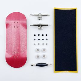 Jeu De Diapasons Professionnels,Pont En Bois,Camion À Axe Unique,Roues Cnc,Mini Skateboard Complet À Doigts - Type Rose
