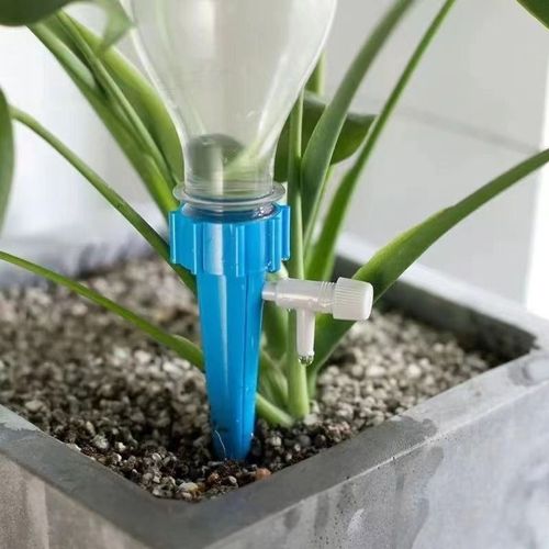 Jardinière D'arrosage Goutte À Goutte Pour Les Paresseux En Voyage D'affaires,Bouteille De Boisson D'irrigation Goutte À Goutte,Jardinage,Dispositif D'arrosage De Plantes Vertes - Type Blue