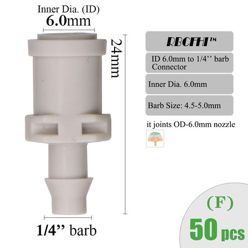 RBCFHI 100 pièces pépinière cultiver sacs biodégradable tissu plante croissant semis Pots 24 Types d'aération écologique plantation sacs - Type Fx50pcs