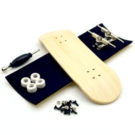 Jeu De Diapasons De 32 Mm Avec Roues De Roulement De Camions En Métal De Pont En Bois D'érable - Type 32mm Bamboo