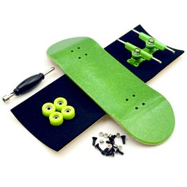 Jeu De Diapasons De 32 Mm Avec Roues De Roulement De Camions En Métal De Pont En Bois D'érable - Type 32mm Green