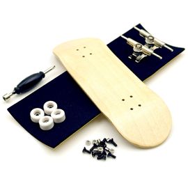Jeu De Diapasons De 32 Mm Avec Roues De Roulement De Camions En Métal De Pont En Bois D'érable - Type 32mm Wood