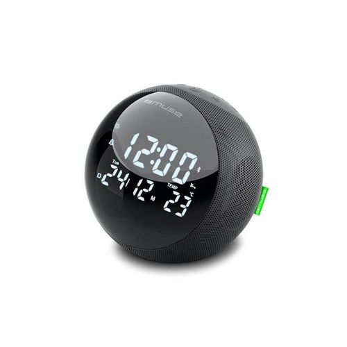 RADIO RÉVEIL TUNER FM PLL / 20 PRÉSÉLECTIONS - 5 SONS DE LA NATURE + BR MUSE - M197BT