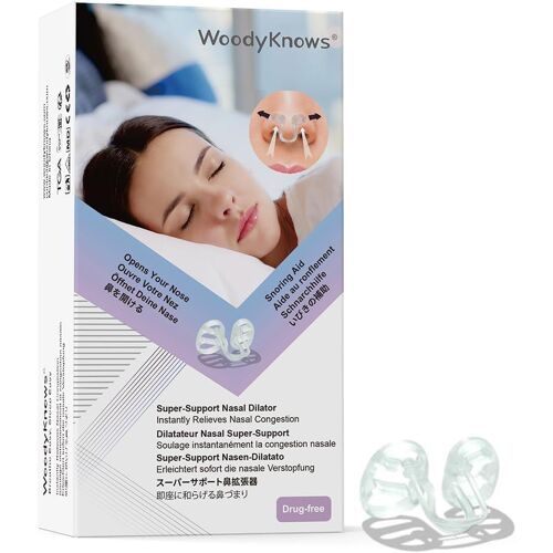 Dilatateur Nasal Super Support |Aide Respiratoire Pour Les Sports De Sommeil|Aérations Nasales Douces Et Confortables|Solution Anti-Ronflement (Combinaison Xs/S/M/L) 