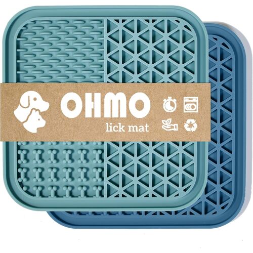 Kalanka-Tapis De Léchage Chien, Tapis De Lechage Pour Chiot Chat(2 Paires), Pour Soulager L'anxiété De L'animal, Silicone De Qualité Alimentaire