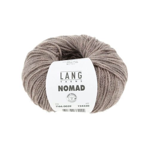 Pelote De Laine Et Yak Nomad ¿ 25gr - Lang Yarns - Laine Extrafine & Yak Naturel ¿ Luxe Rustique Pour Tricots Nomades