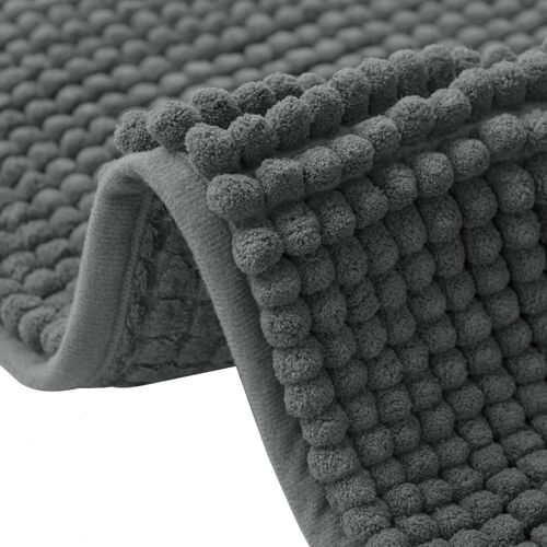 Tapis De Bain,Tapis De Douche Antidérapant En Chenille,Absorbant L'eau,Lavable En Machine,Séchage Rapide,Anti Odeur,Pour La Salle De Bain,Douche,40 X 60 Cm