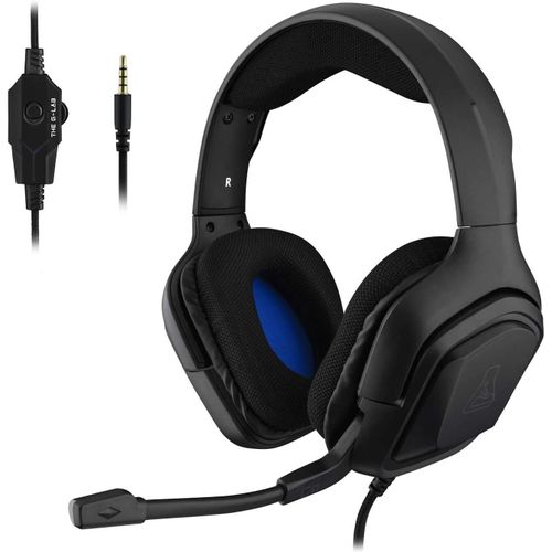 Lkljij-Korp Cobalt Casque Gaming Ps5 - Micro Casque Gamer Audio Stéréo, Ultra Léger, Fortes Basses - Micro 3.5mm Jack Pour Pc Ps4 Ps5 Xbox One & X Mac Nintendo Switch Tablette Laptop (Blanc)
