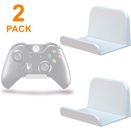 Kalanka-Support Mural Pour Manette/Casque, [Ensemble De 2] Crochet Adhésif 3m, Accessoires Universels Pour Controller De Xbox One/Xbox Series S/Xbox Series X / Ps5 / Ps4 / Xbox One/Nintendo