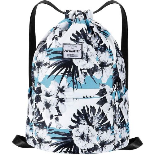 RFCBC-Étanche Sac à Dos à Cordon Grand Sacs de Sport à Cordon de Serrage Sac à Dos Unisexe pour Femme Hommes Voyage Vie Quotidienne Plein Air Yoga Plage Natation