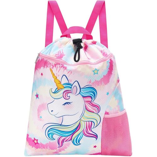 nzqaf-Sac à Dos Cordon Enfant \u2013 Motif de Imperméable Sac de Gym