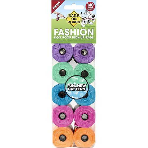 Teppc-Bags On Board Recharge De Sacs Couleurs De La Mode Ramasse Crottes Pour Chien 140 Sacs Pour Chien