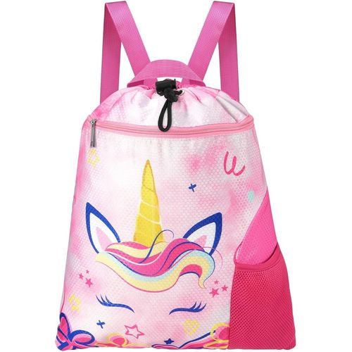nzqaf-Sac à Dos Cordon Enfant \u2013 Motif de Imperméable Sac de Gym