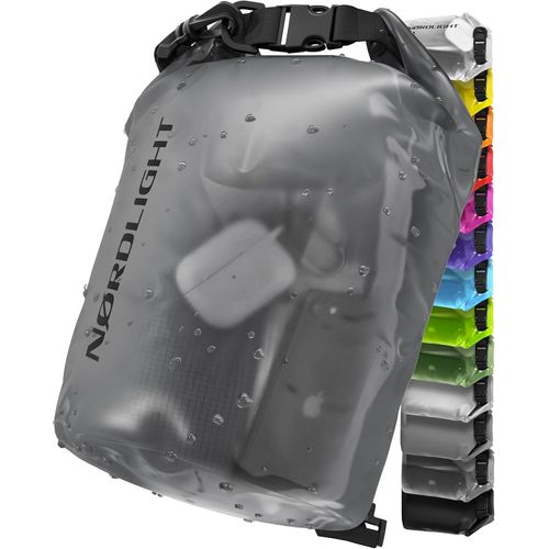 KHKUI-Sac Étanche Dry Bag et Pochette Étanche - 2L, 5L, 10L, 15L, 20L, 30L Sac à Dos Étanche avec Fermeture Roll-Top et Bandoulière, avec Housse de Téléphone Étanche et Sac Banane