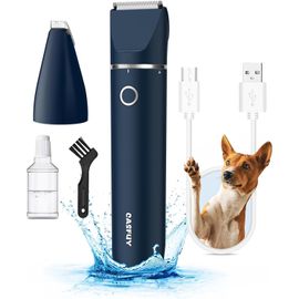 Tondeuse À Pattes De Chien - Tondeuse Silencieuse Avec Double Paire De Ciseaux - Rechargeable Par Usb - Pour L'épilation Des Pattes, Des Yeux, Des Oreilles, Du Visage Et Des Fesses